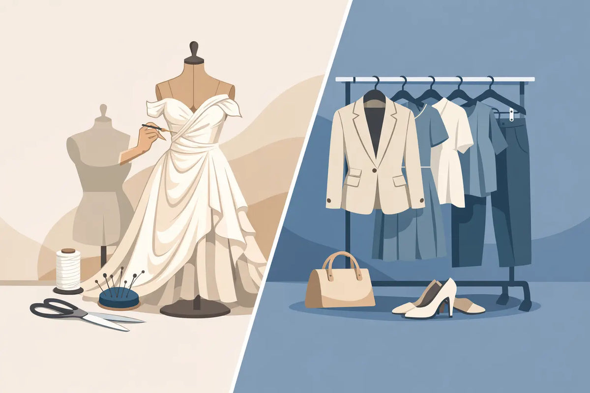 Couture vs ready to wear: quelles différences ?