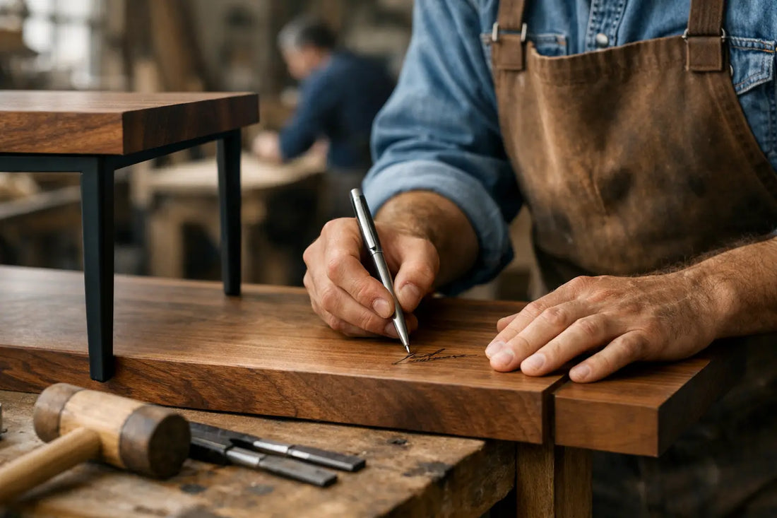 La fabrication locale, signature d’une pièce