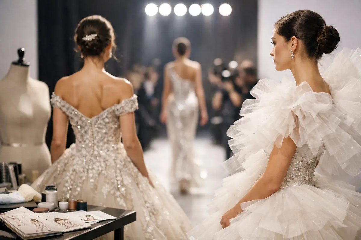 Créations présentées défilé couture : l’essentiel