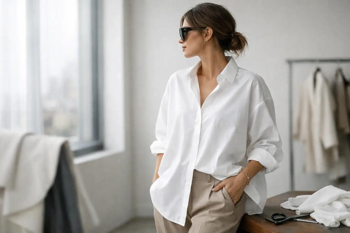 La chemise oversize et l’art de la coupe libre