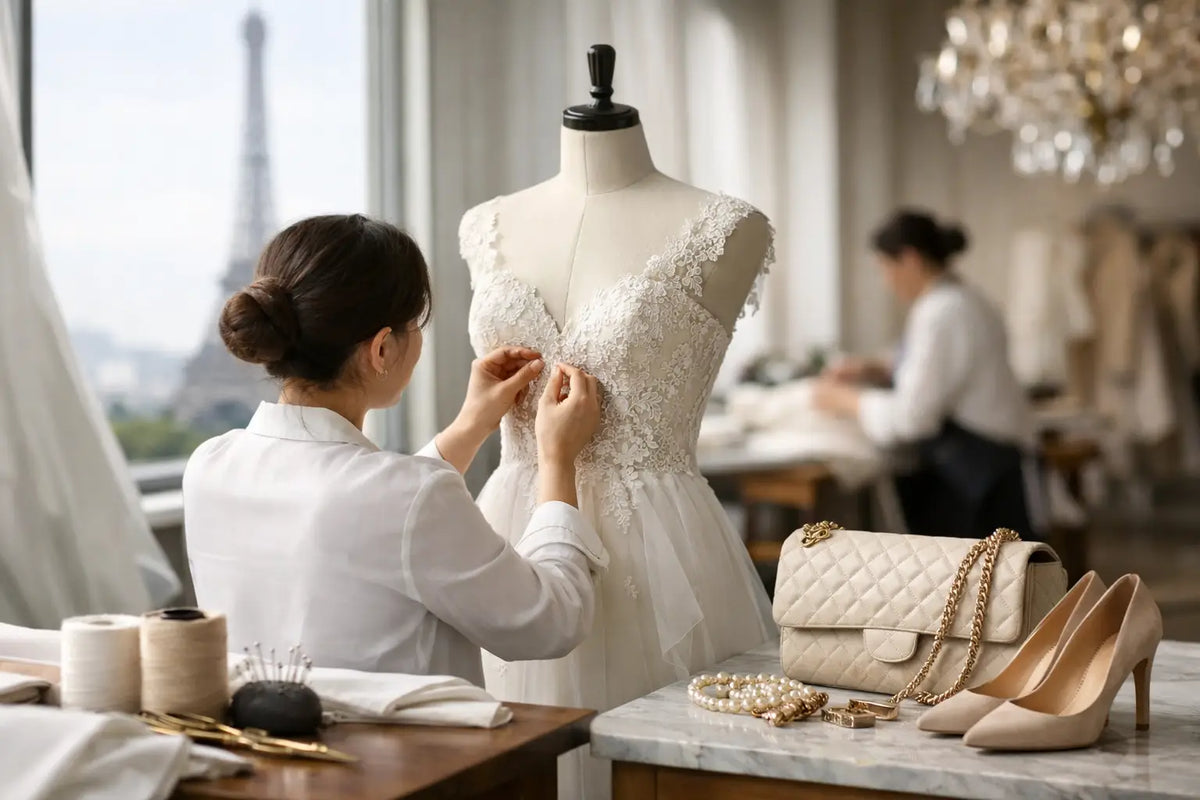 Savoir-faire français mode luxe en héritage