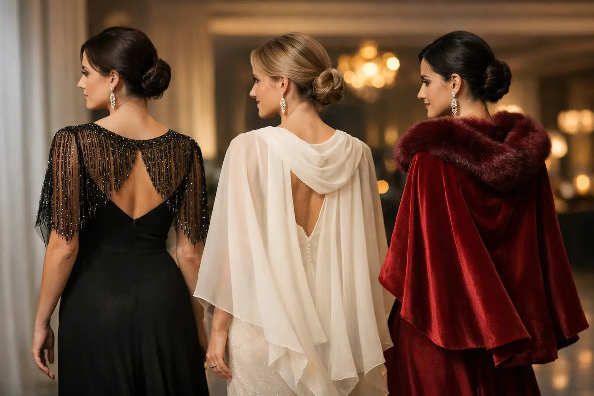 Les plus belles capes pour soirée habillée
