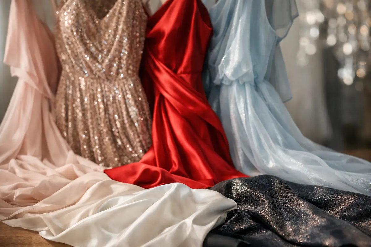 Les plus belles matières pour robe de soirée
