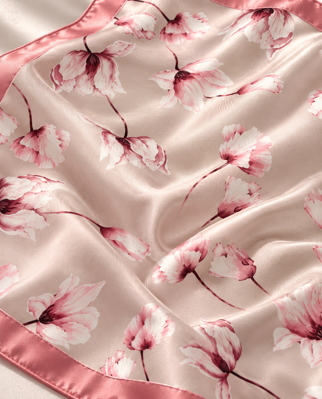Foulard Rue des Rosiers — Maison Hind Kroussa Paris