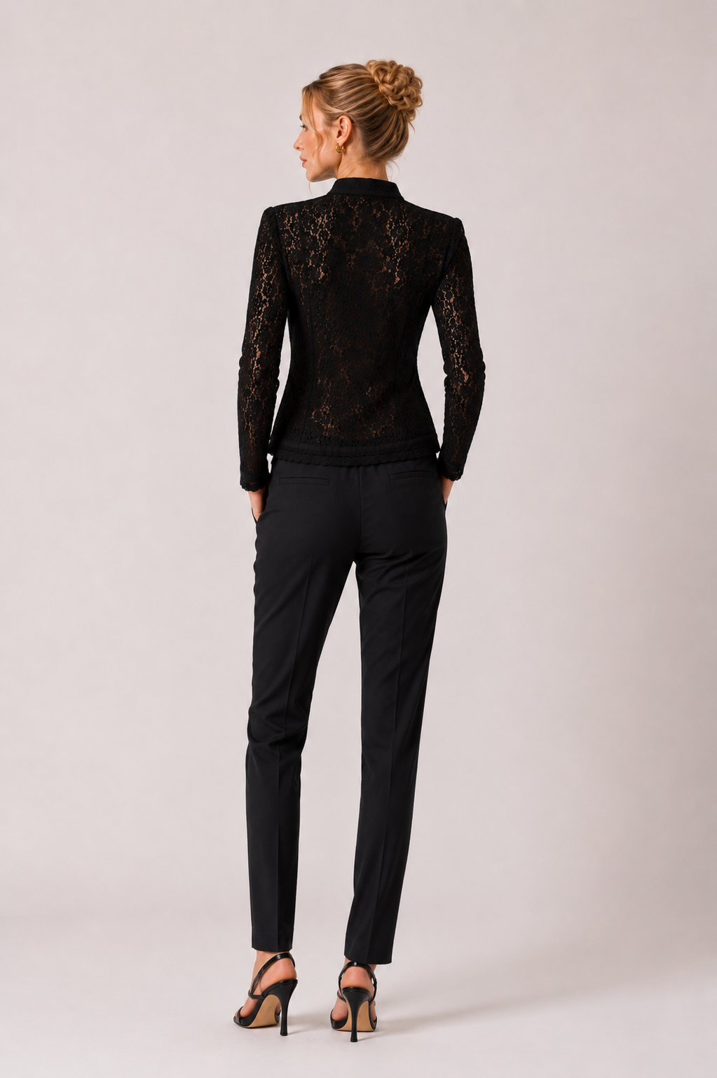 Chemise Alésia en noir