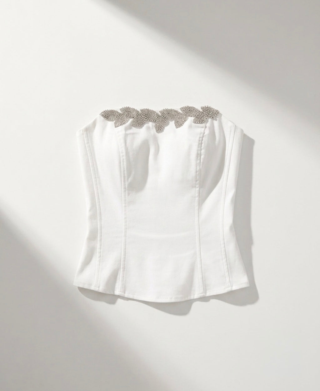 Bustier Aura, blanc