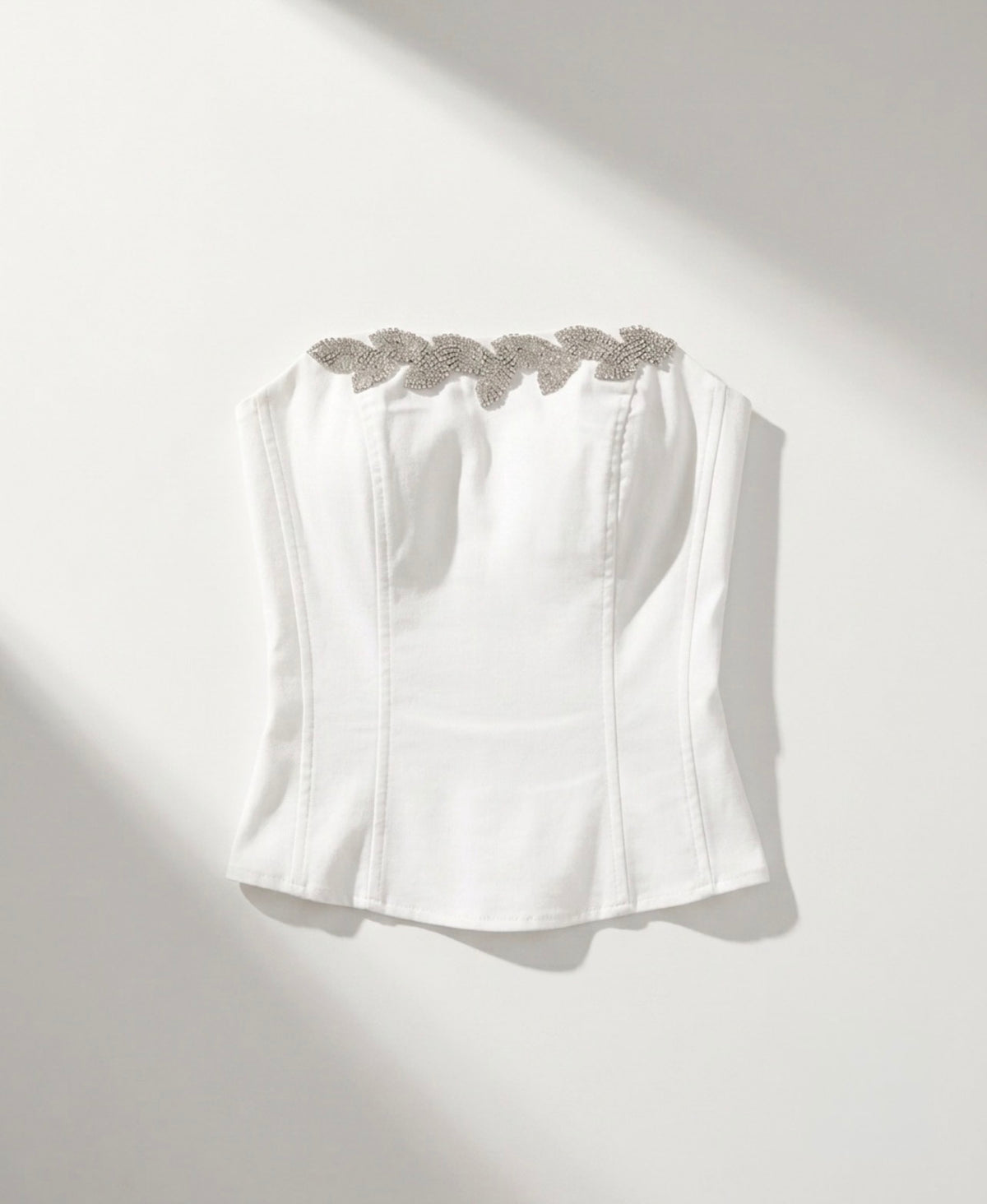 Bustier Aura, blanc