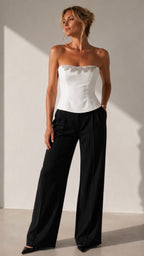 Bustier Aura, blanc