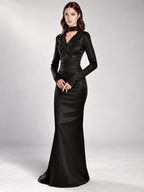 Robe Aléctrona noire — vue entière