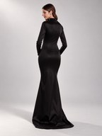 Robe Aléctrona noire — vue de dos