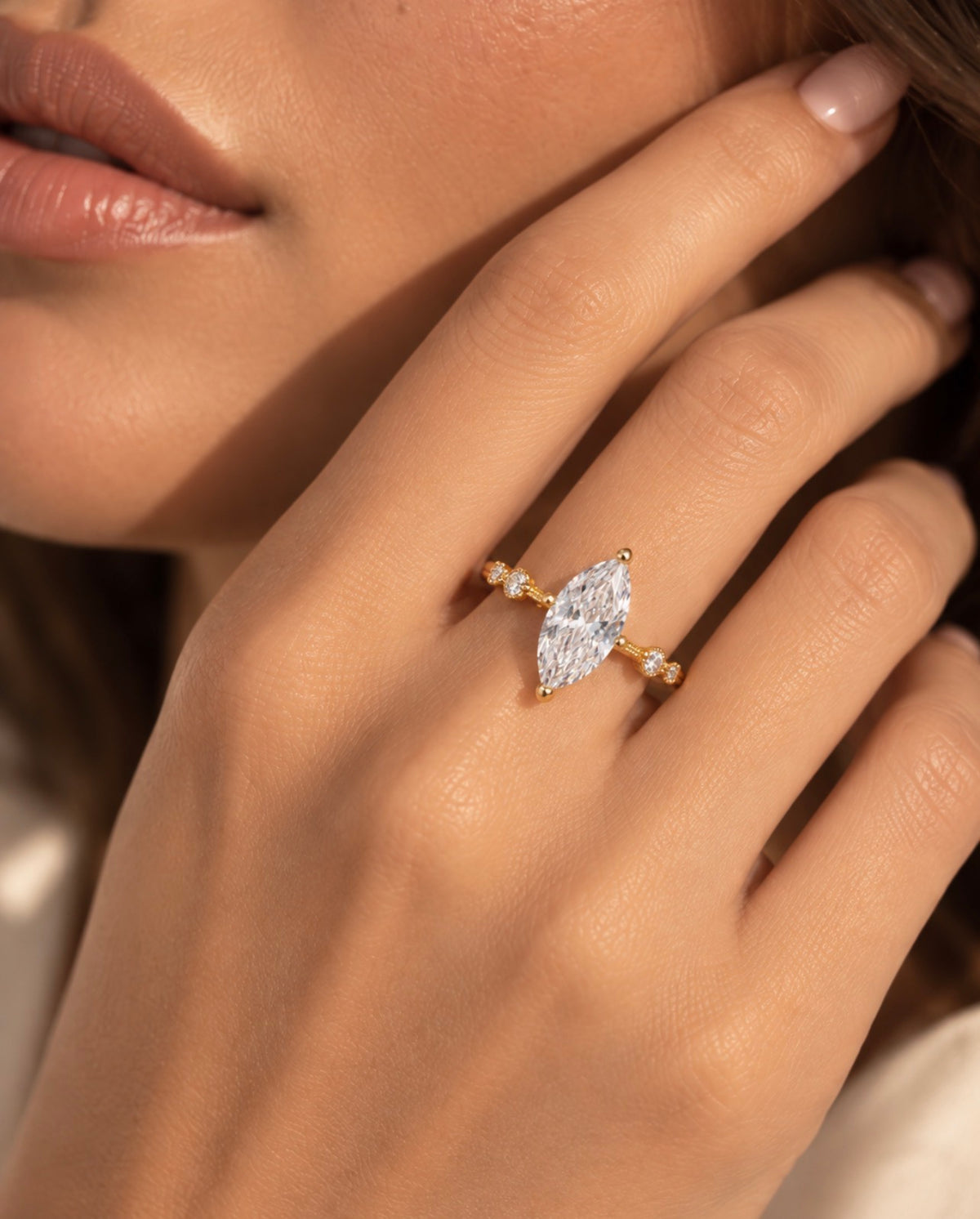 Marquise ring — Hind Kroussa Paris, photograph 2