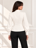 Chemise Thémis, blanche — prêt-à-porter — vue de dos