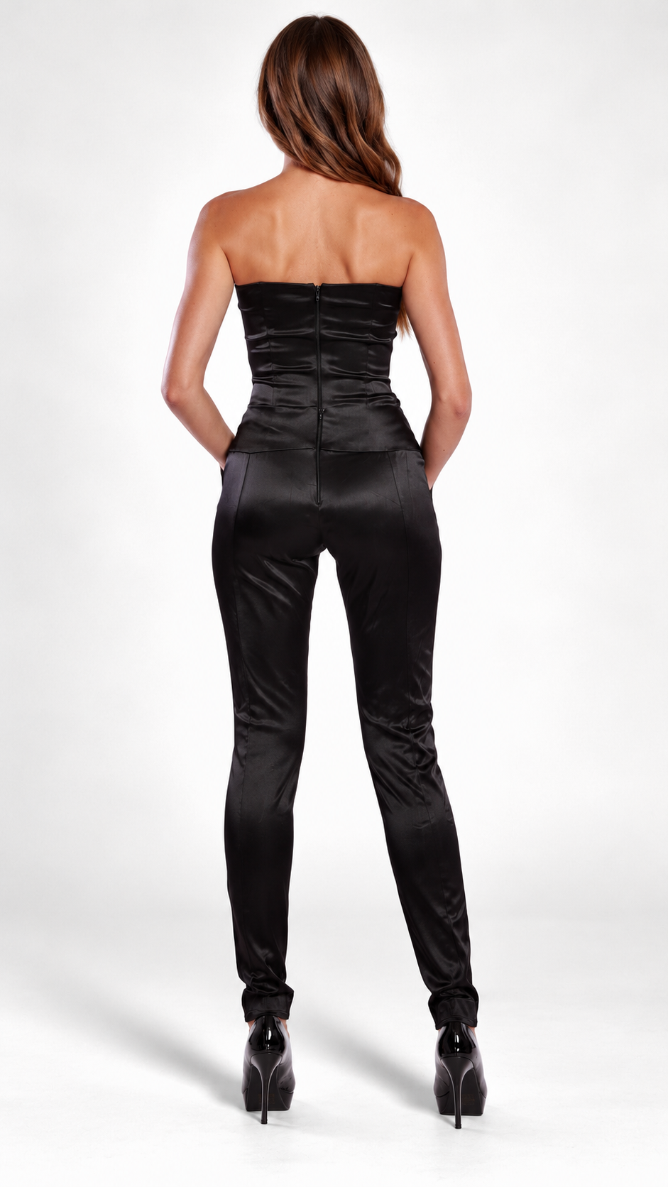 Bustier Aura, noir — Vue de dos