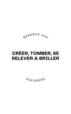 Le livre "Créer, Tomber, Se Relever et Briller"