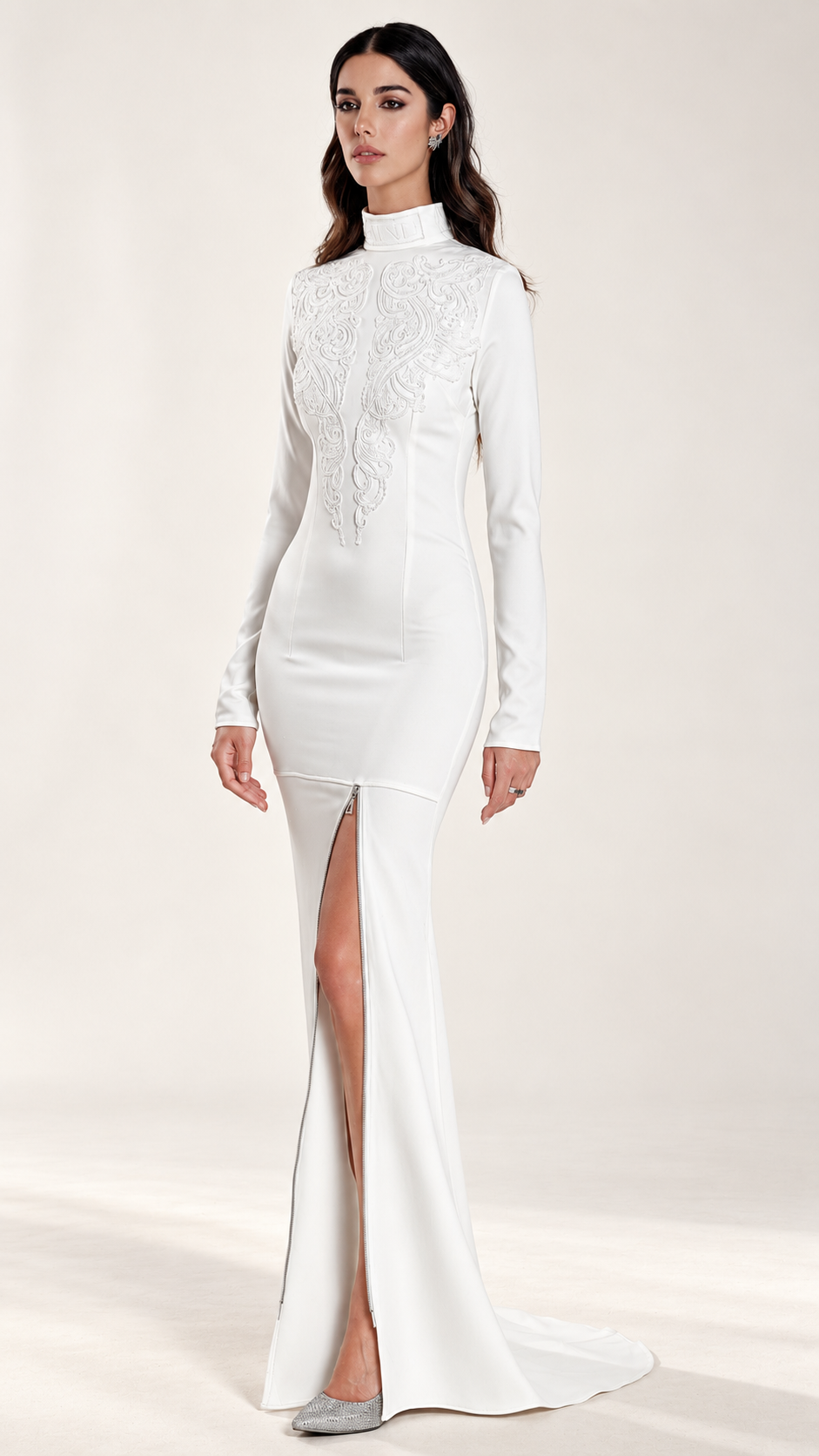 Robe Hestia, blanche
